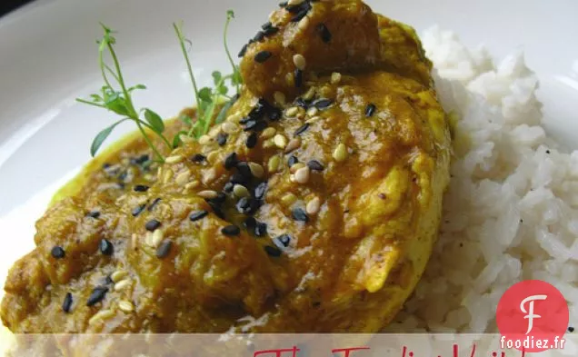 Poulet au Curry à la Banane