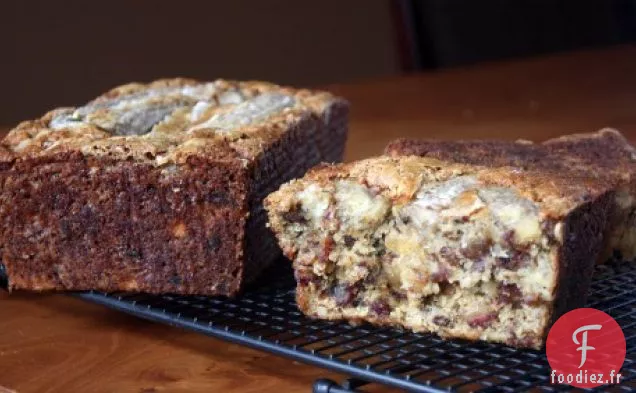 Gâteau au thé Banane-datte