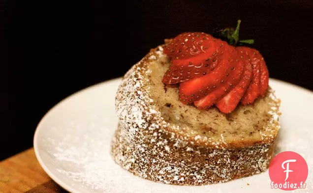 Gâteau Bundt à la Crème Sure et à la Banane