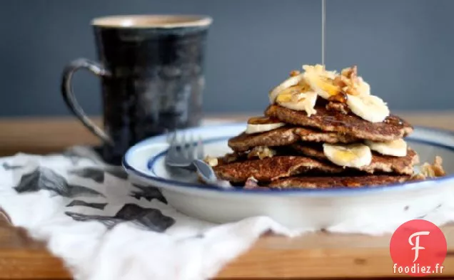 Crêpes au Pain aux Bananes sans Gluten