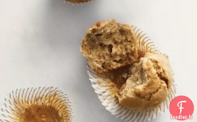 Muffins banane-noix sans gluten