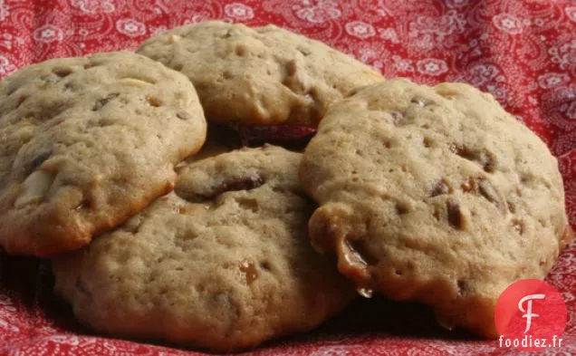 Biscuits Au Caramel Au Chocolat Blanc À La Banane Poste D'Invité D'Amy De