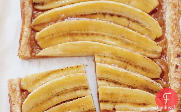 Tarte Aux Bananes Caramélisées