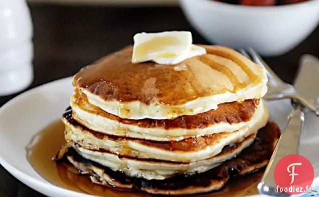 Crêpes à la Crème Sure à la Banane