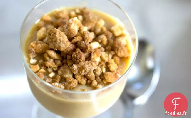 Pouding à la Banane au Caramel