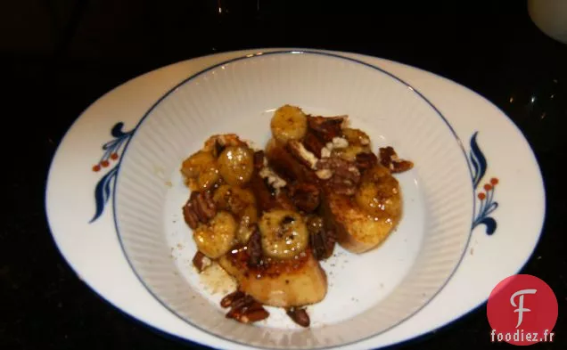 Pain Perdu Aux Bananes Et Pacanes
