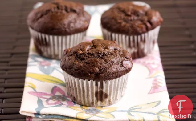 Muffins Au Chocolat Et à la Banane