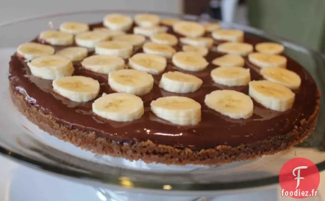 Recette de Torte de Pouding au Chocolat à la Banane