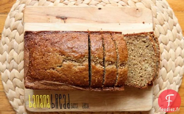 Pain Aux Bananes Au Blé Entier Et Au Millet