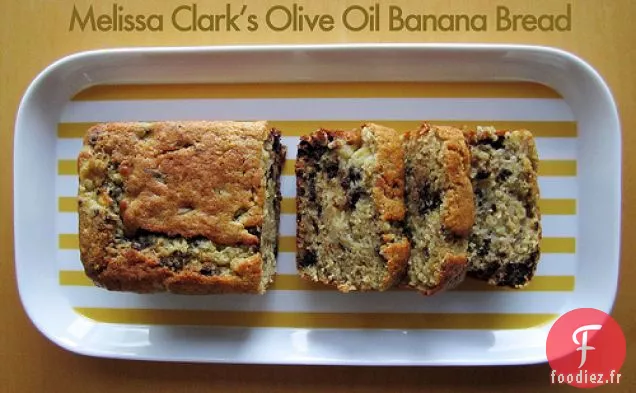 Pain aux Bananes aux Pépites de Chocolat à l'Huile d'Olive