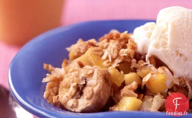 Croustillant Banane-Mangue