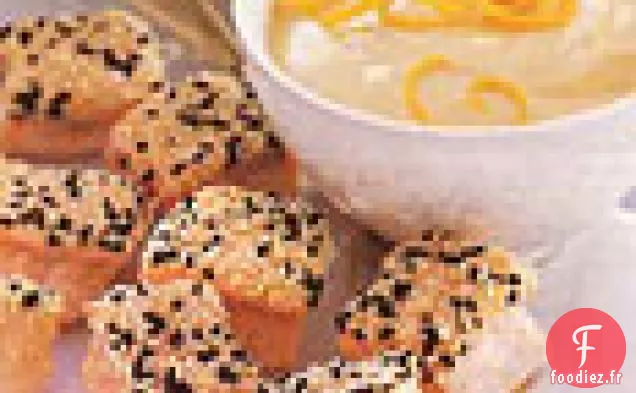 Saumon en Croûte de Sésame et Sauce Miso à l'Orange