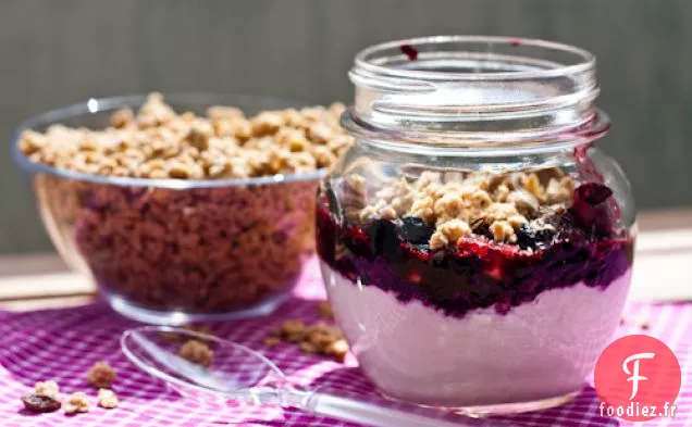 Muesli Aux Fraises et aux Bananes