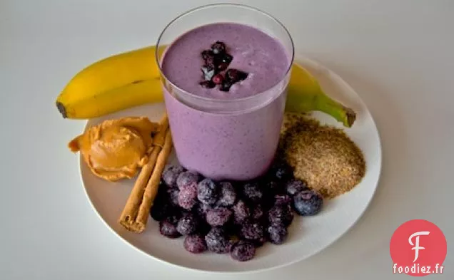 Petit-déjeuner Purple Power Shake