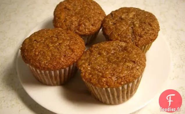 Muffins à la Banane Et au Lin