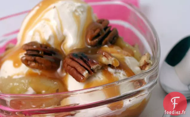 Sundaes Chauds À La Banane Et À La Cajeta