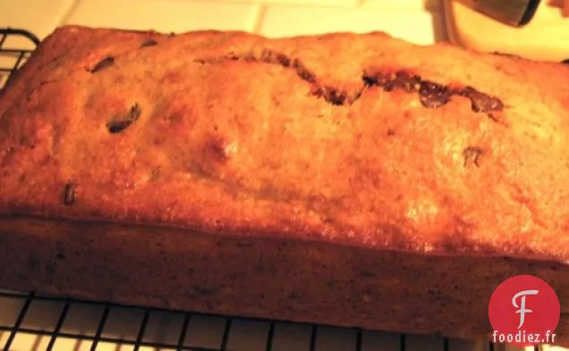 Recette Simple de Pain aux Pépites de Chocolat à la Banane