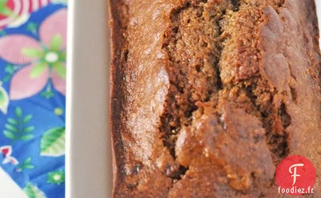 Recette De Pain Au Café à la Banane Avec Glaçage Au Café