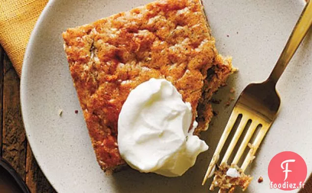 Gâteau Snacking à la Banane