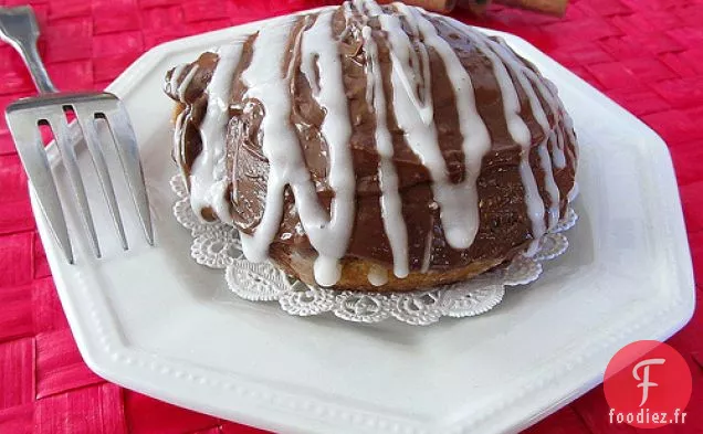 Rouleaux à la Banane et à la Cannelle au Nutella