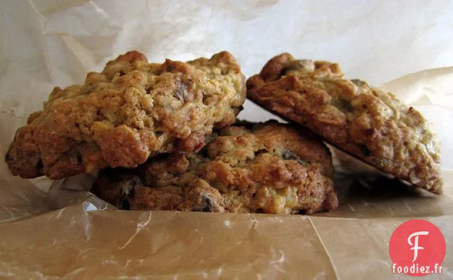 Pain aux Bananes Biscuits aux Pépites de Chocolat aux Noix