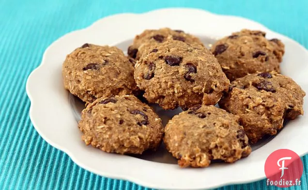 Biscuits aux Pépites de Chocolat à la Banane et à l'Avoine