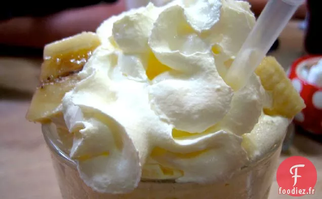 Recette de Milk-Shake aux bananes Foster