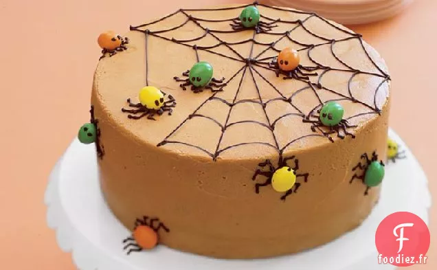 Gâteau aux Épices de Toile d'Araignée