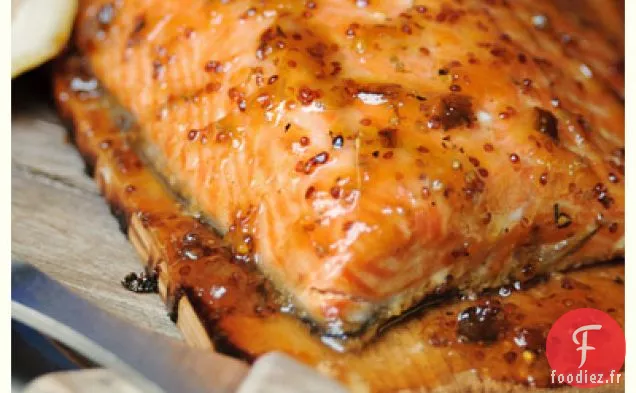 Saumon Planche de Cèdre