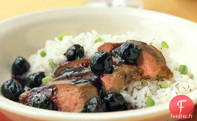 Magret de Canard Sauce Double Cerise