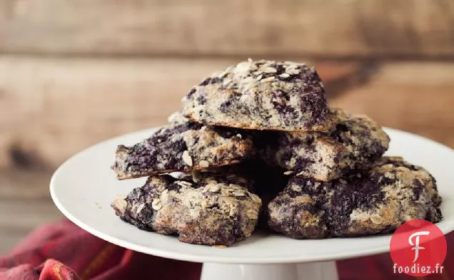 Scones d'Avoine Framboise Noire