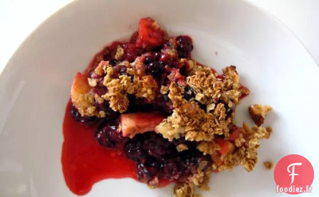 Crumble aux Mûres