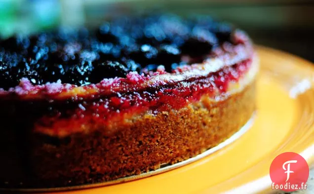 Gâteau au Fromage aux Mûres