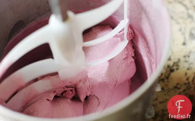 Délicieuse Glace aux Mûres