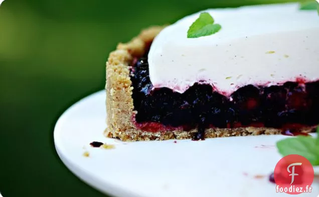 Tarte à la Crème aux Mûres