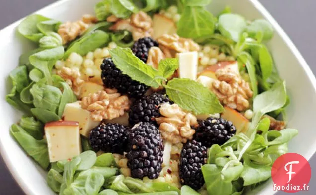 Mûres, Fromage Fumé Et Couscous Géant