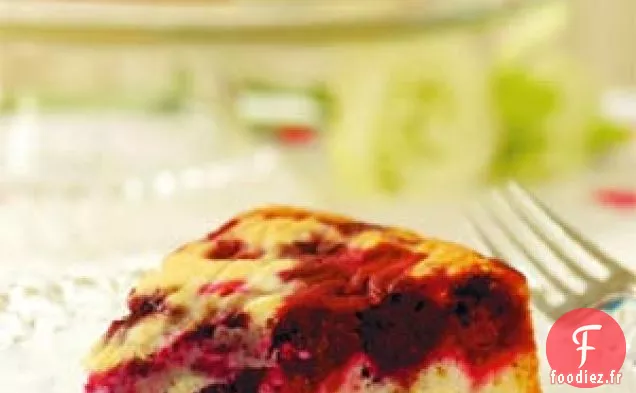 Gâteau à l'envers aux Mûres