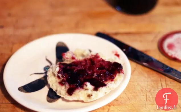 Confiture de Gousses de Vanille de Mûre Sans Pépins