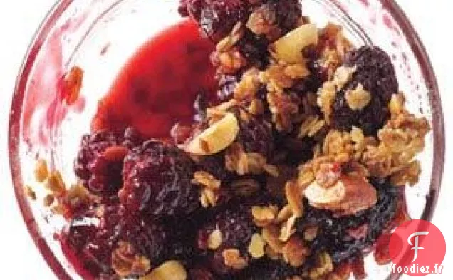 Croustillant de mûre - granola