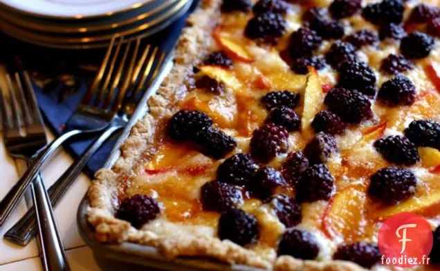Tarte aux Mûres Nectarines