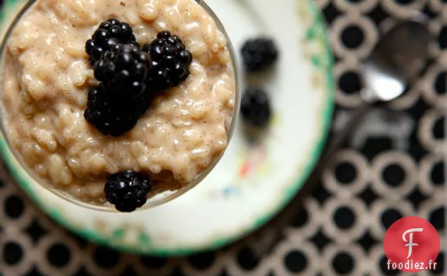 Riz Au Lait Risotto À La Cassonade Et À La Vanille