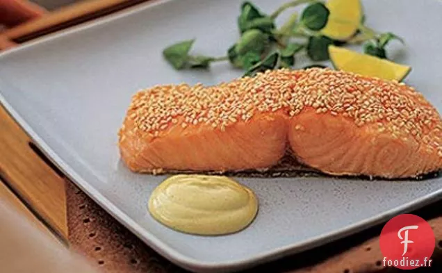 Saumon À La Mayo Au Wasabi