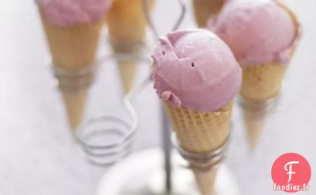 Crème Glacée aux Mûres