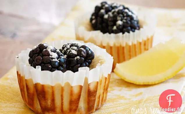 Cupcakes Crémeux au Fromage au Citron Et au Yaourt