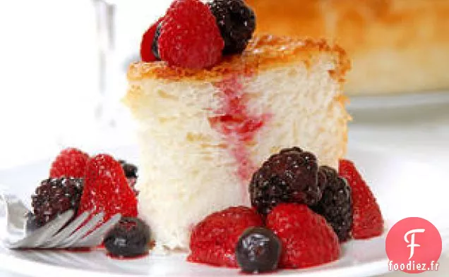 Gâteau Angélique Et Baies