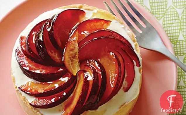 Mini Tartes à la Crème Glacée aux Fruits d'Été