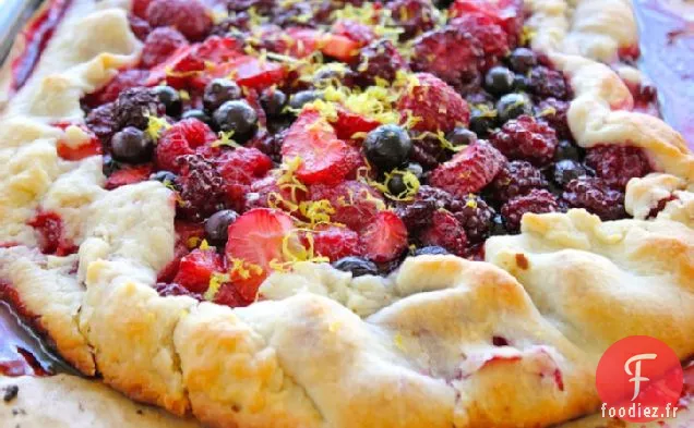 Crostata aux Baies Mélangées