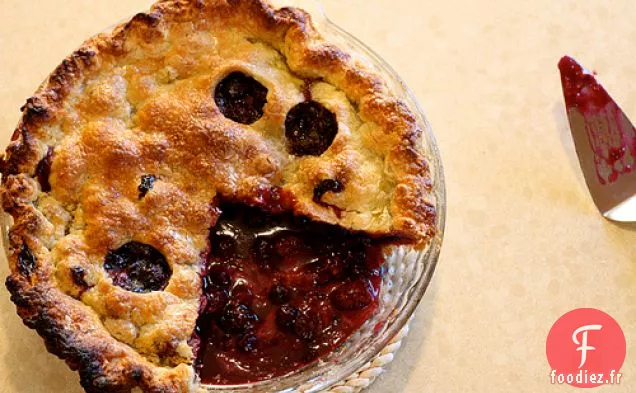 Tarte aux Myrtilles et aux Mûres