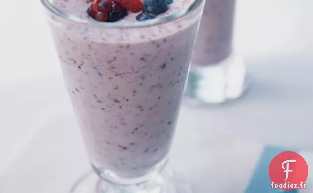 Milk-Shake aux Baies Brandées