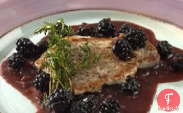 Sauté De Porc Rapide Aux Mûres